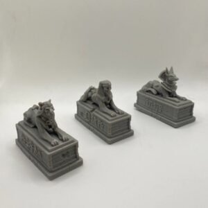 Sarcophages Ancestraux avec Gardiens Animaliers