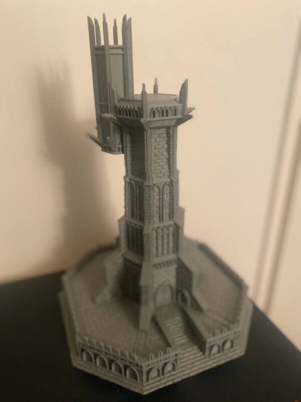 Tour Sombre Fortifiée – Modèle Inspiré de Minas Morgul – Image 2