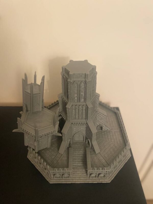 Tour Sombre Fortifiée – Modèle Inspiré de Minas Morgul – Image 3
